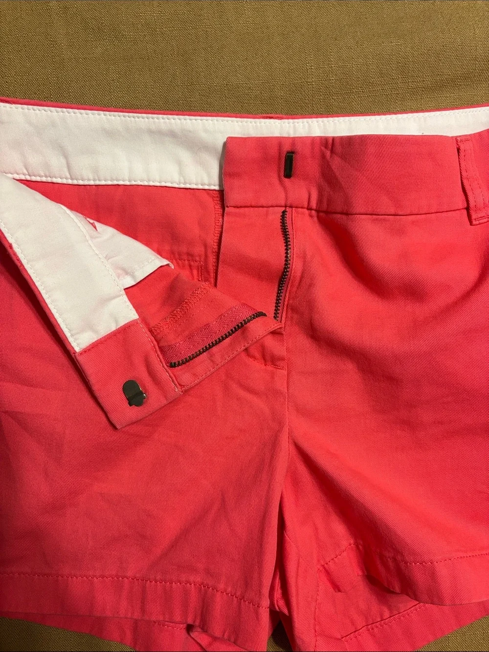 J. Crew Hot Pink Cotton 3.5 inch Shorts